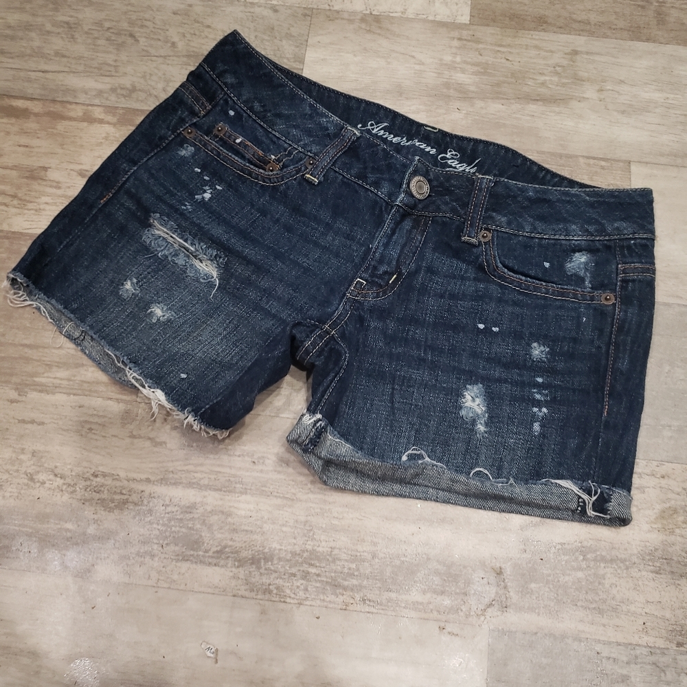 American eagle denim shorts